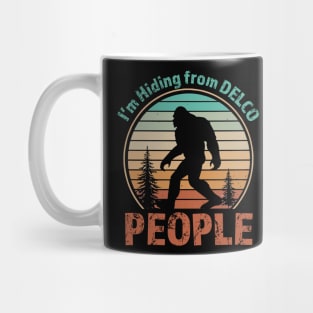 Delco Bigfoot Mug